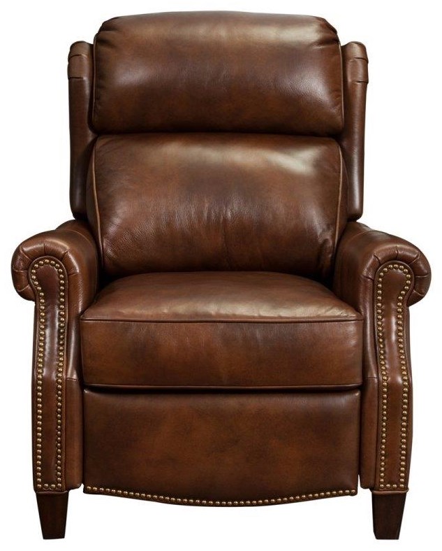 Push thru the arm recliner